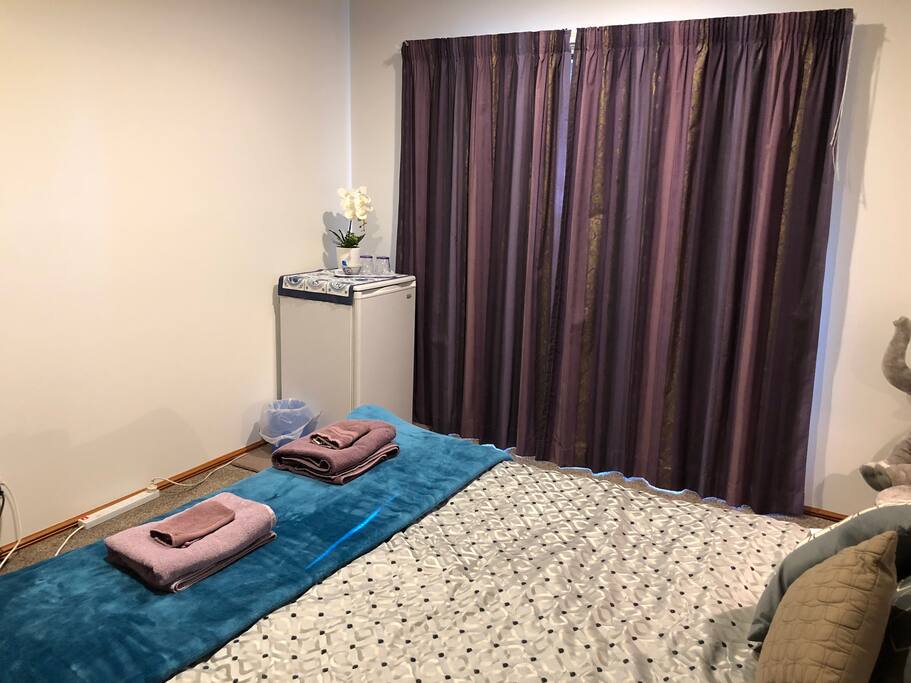 Bedroom 1 & Fridge