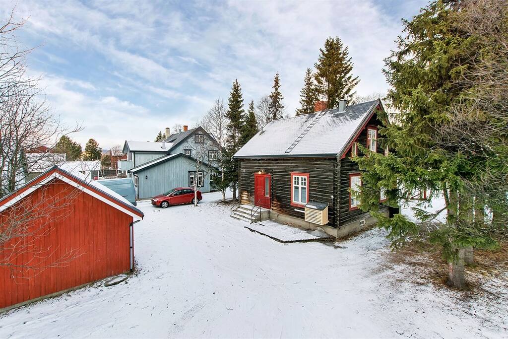 Rikelig med parkeringsplass