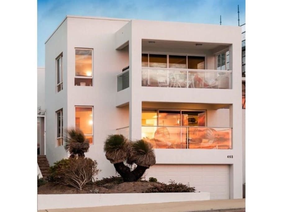 Your accommodation is 3 bedrooms with 2 bathrooms on the lower level.