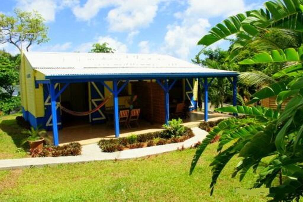Vu sur le bungalow