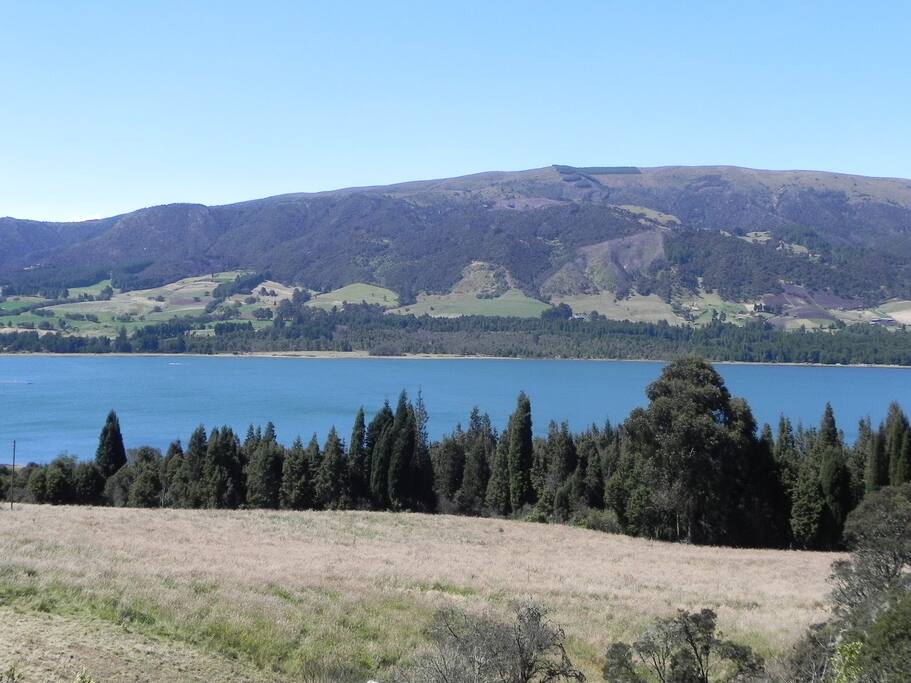 Vista de la laguna desde Naturaleza Real.