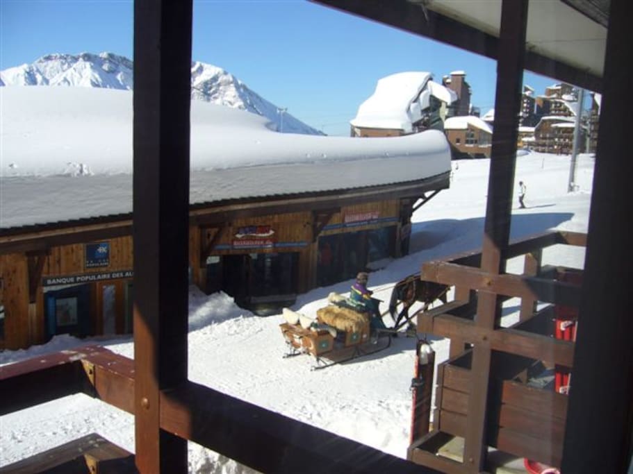 Balcon et vue