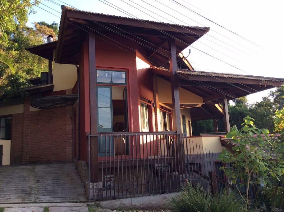 Frente da casa.