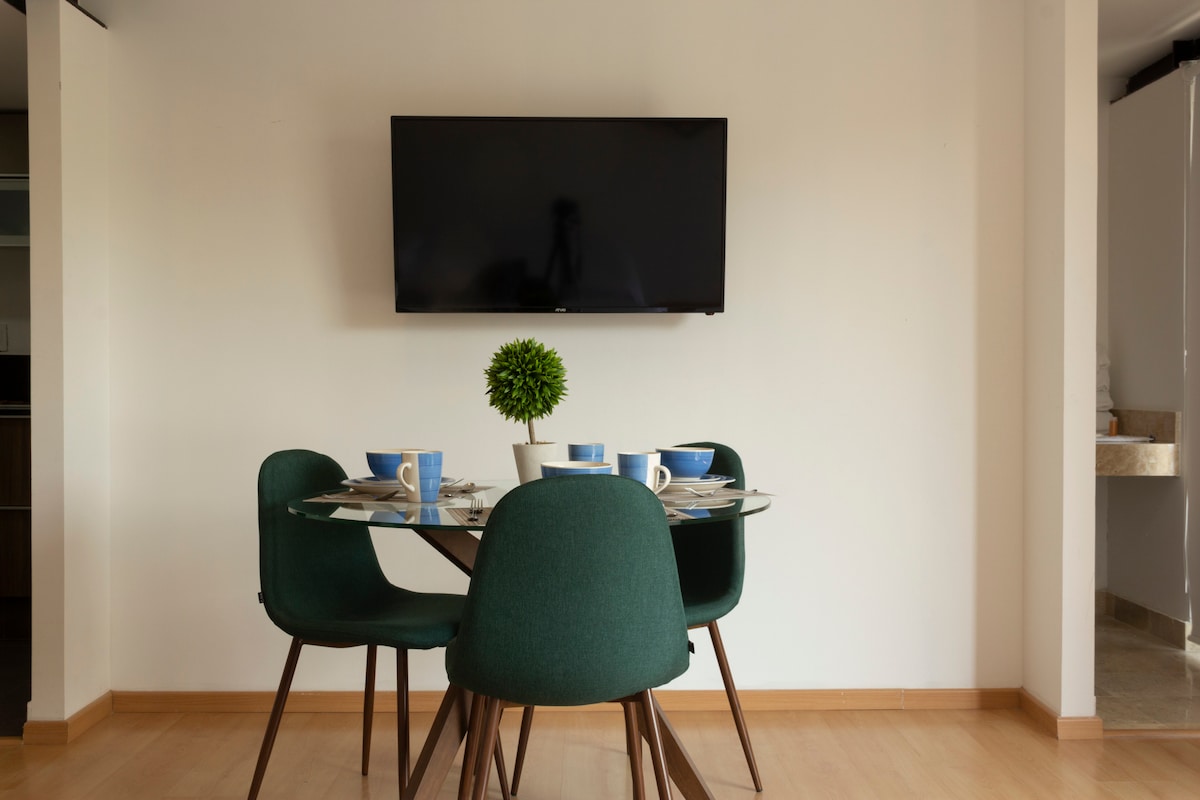 Top Airbnb: A beautiful apartment in álamos 2da Sección