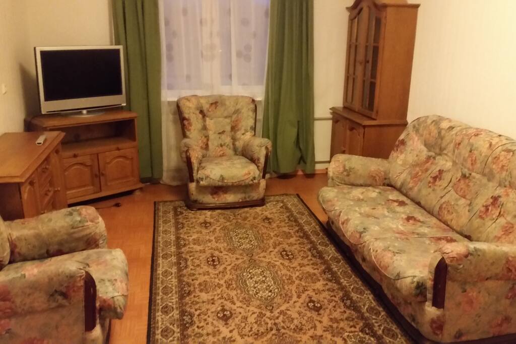 гостиная часть + спалное место