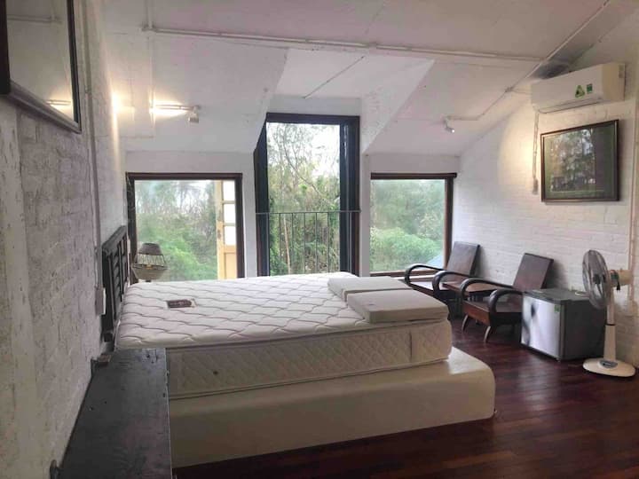 актуализация на снимка на 15.1.2021 г. като изискване за гост: няма мухъл на стената. Стаята се почиства, винаги отваряйте вратата, за да получите слънчева светлина и естествено почистване на въздуха в стаята