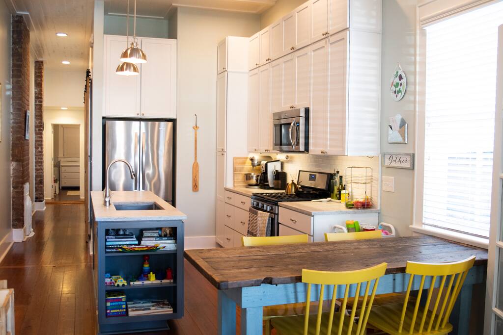 Kitchen and Dining Area