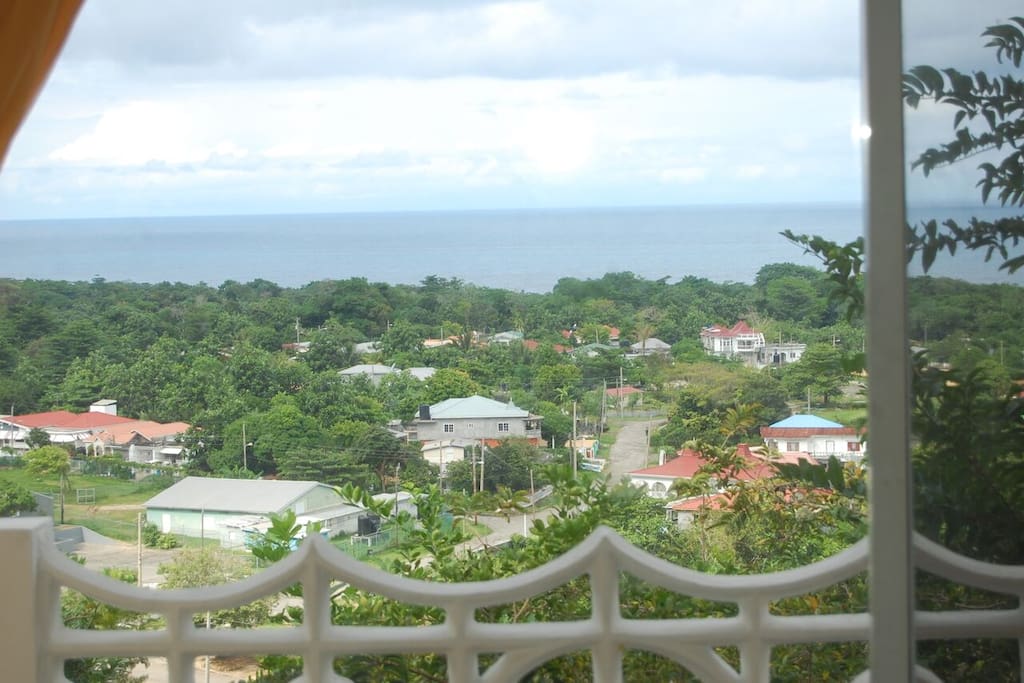 Apartment 1 balcony view