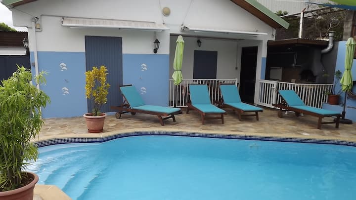 Maison Réunion Avec Piscine Privée 4 Chambres - Saint-Pierre