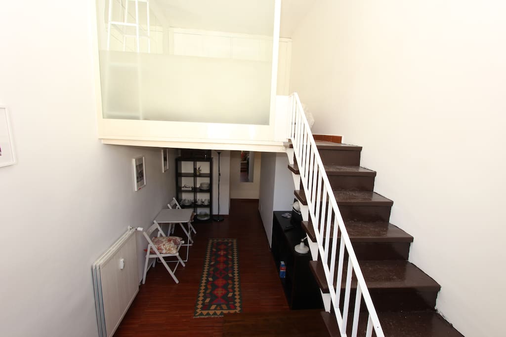 Stairs to Second Level