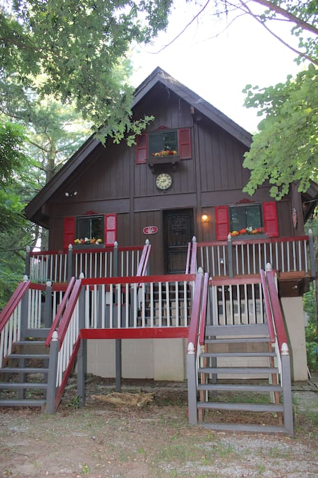 Relax insideThe Cuckoo Chalet, where time slows down...