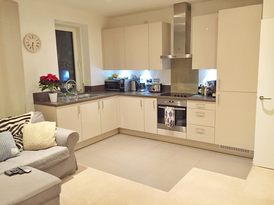 Spacious kitchen with all the appliances you need