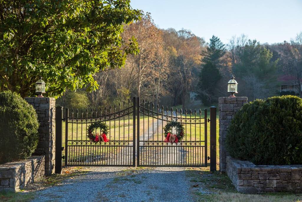Perfectly secluded on a private, 60-acre farm only a 30-minute drive from Nashville.