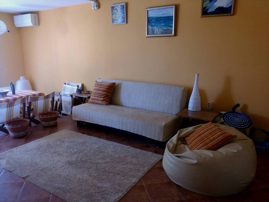 The living room