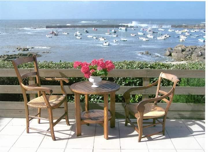 Villa Garrec Ven Face A La Plage Et Au Port - Plouescat