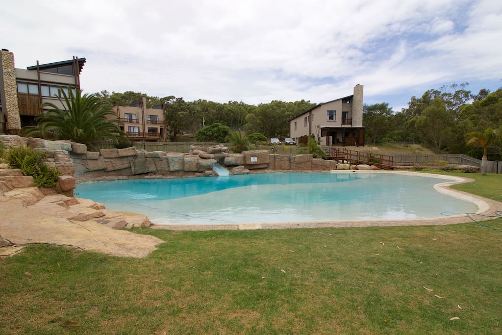 Complex pool and braai