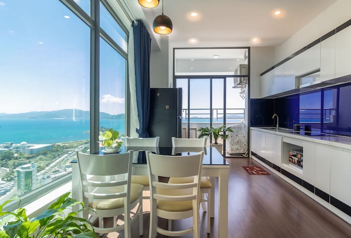 Nha Trang full seaview with nature light 2 br apt