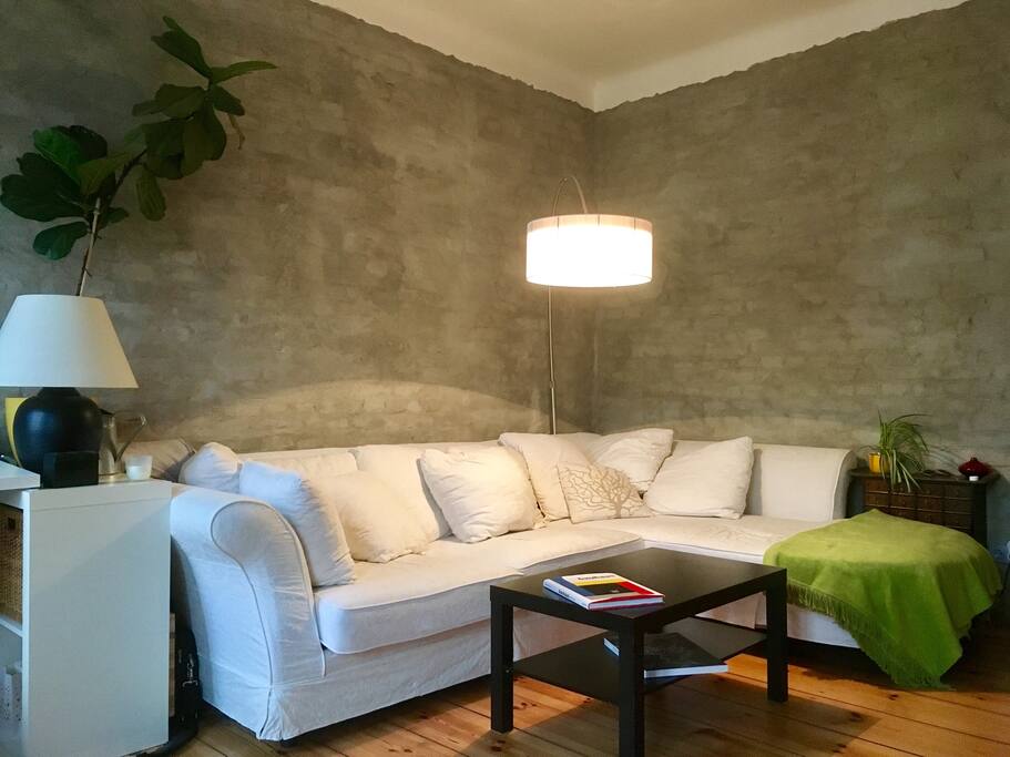 The most comfortable sofa in the world - don't take my word for it, come check it out: you won't want to get up :)