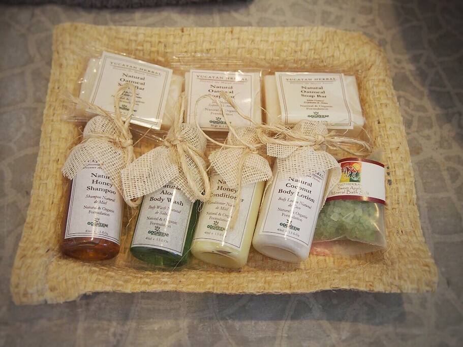 Organic, locally-made toiletries for your daily needs