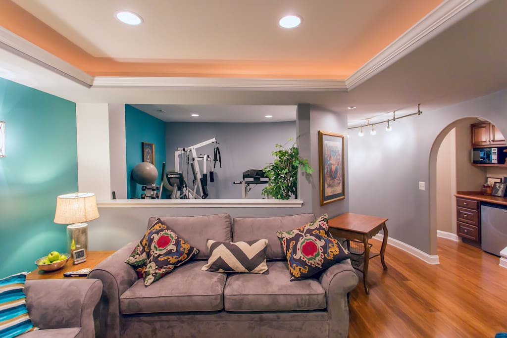 Relax in the spacious rooms with gracious touches and thoughtful design.