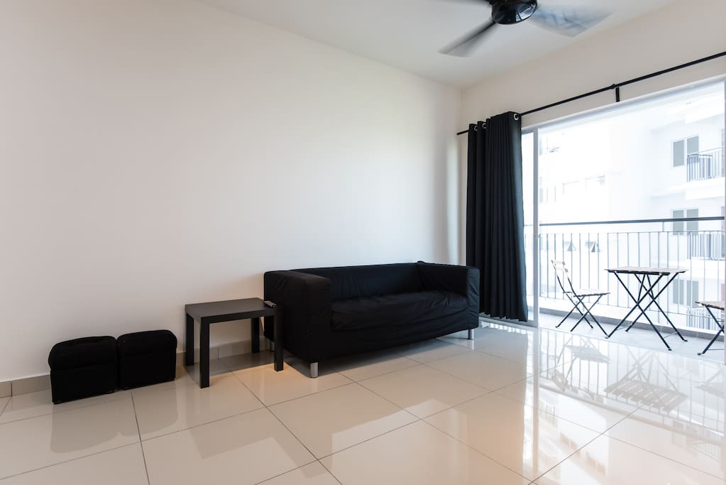 Couch and table