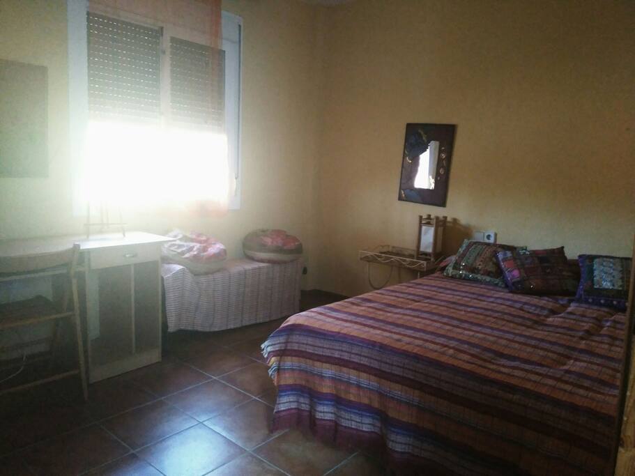 Habitación doble, muy tranquila y confortable