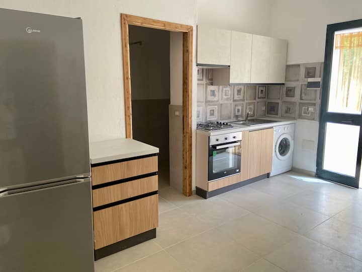 Two-room apartment with Garden