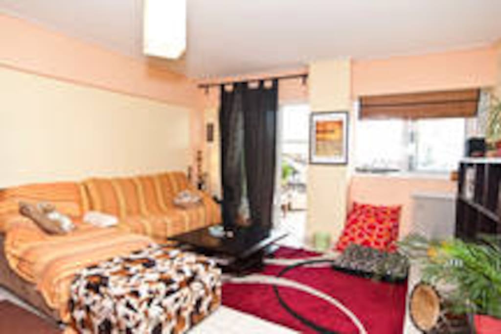 The living room