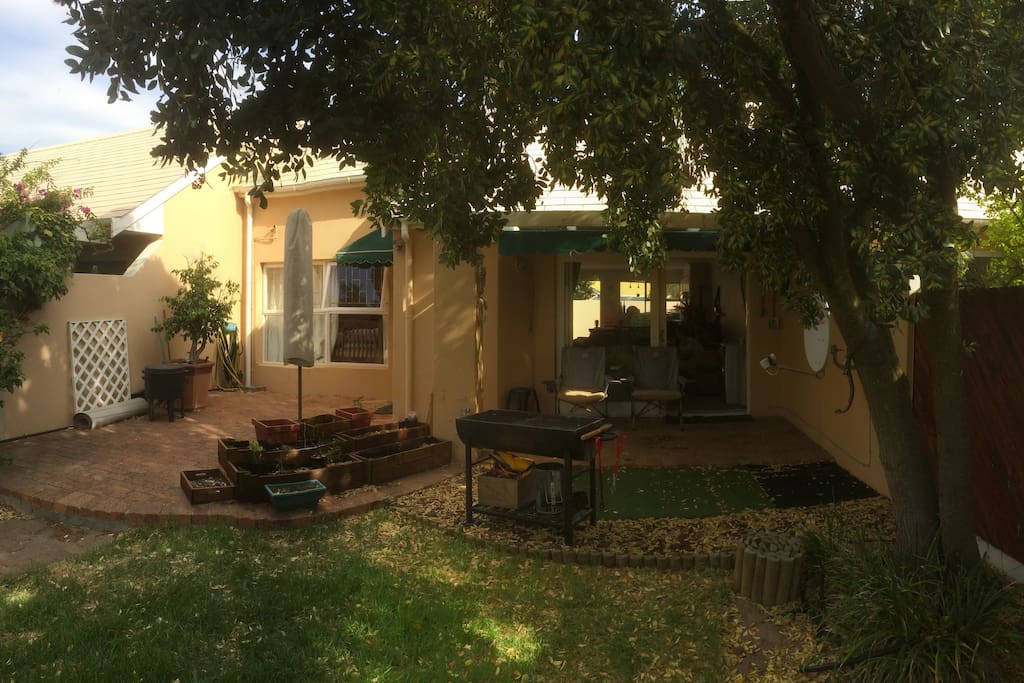 Patio and Private Enclosed Garden
