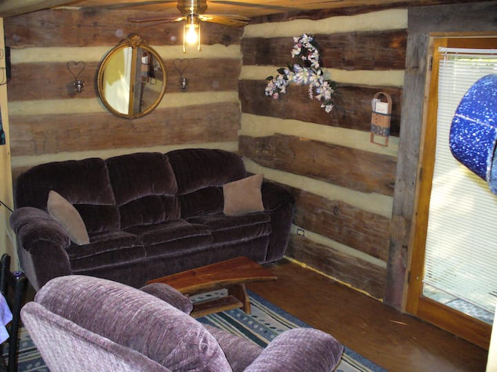 Living Room With Queen Sleeper Sofa!