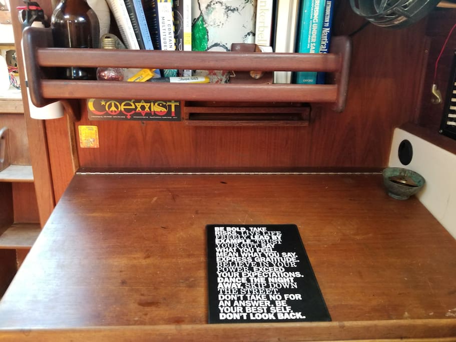 desk...