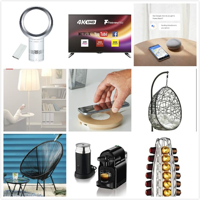 Modern smart tech equipped home
