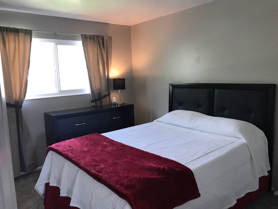 Queen size, sleeps 2