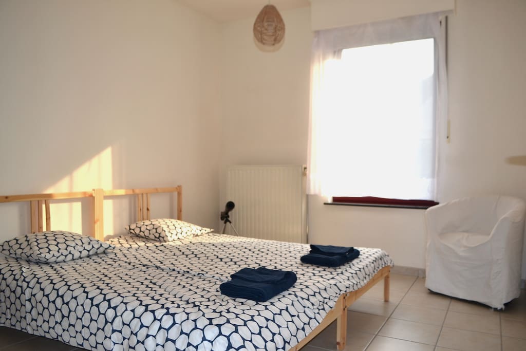 Combined two single beds