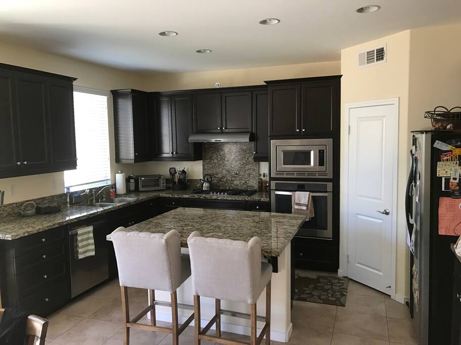 Full Kitchen with most needed appliances una shelves pantry area
