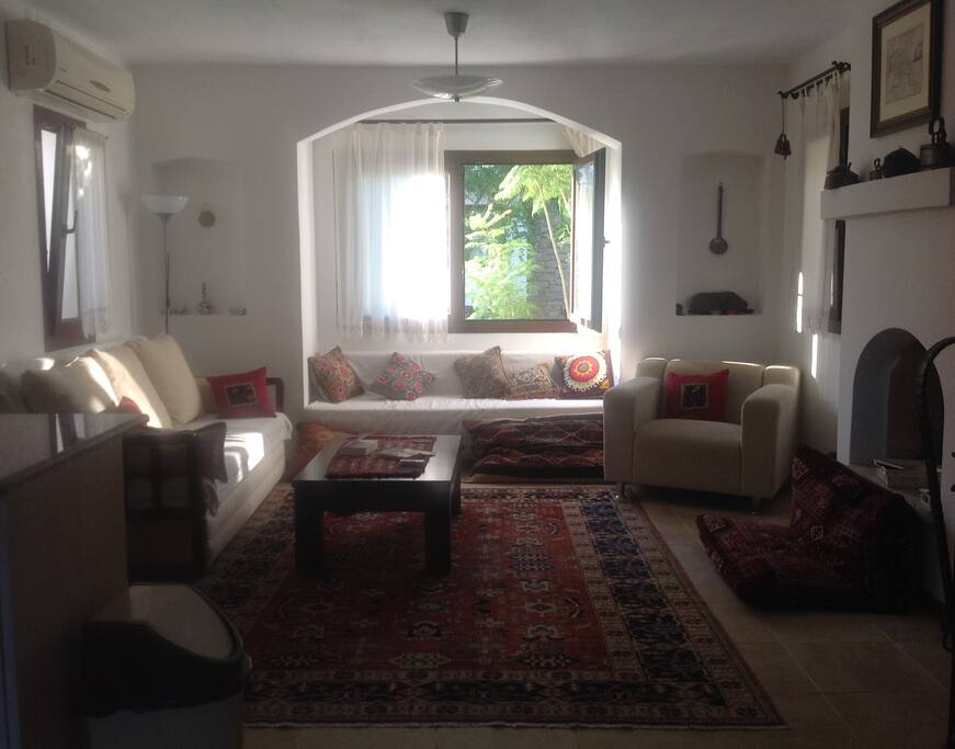 Warm welcoming Turkish themed living room