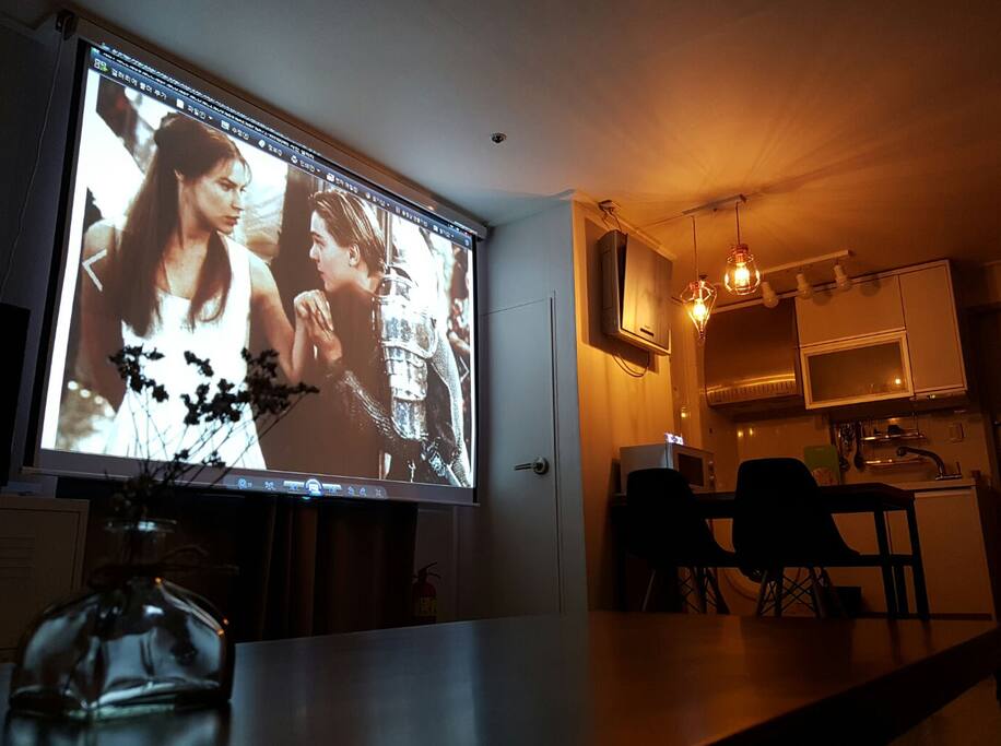 100" screen