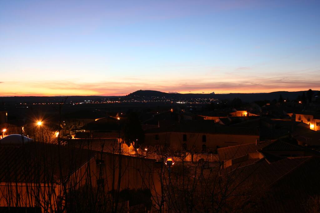 Vue sur la plaine