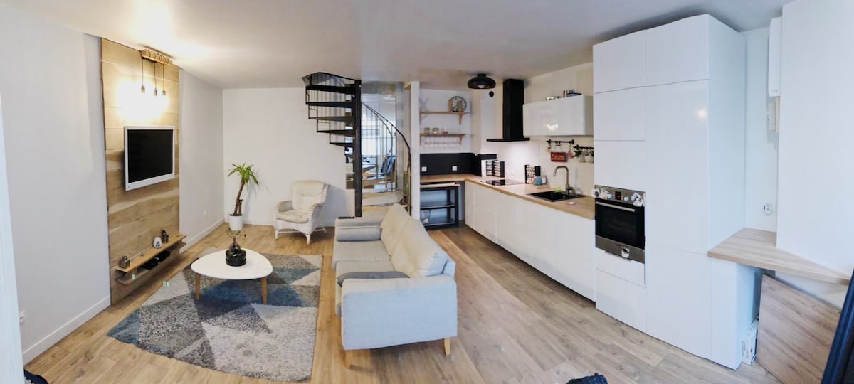 Successful Airbnb property: Quiet and cozy house on the outskirts of Paris in Ivry Sur Seine