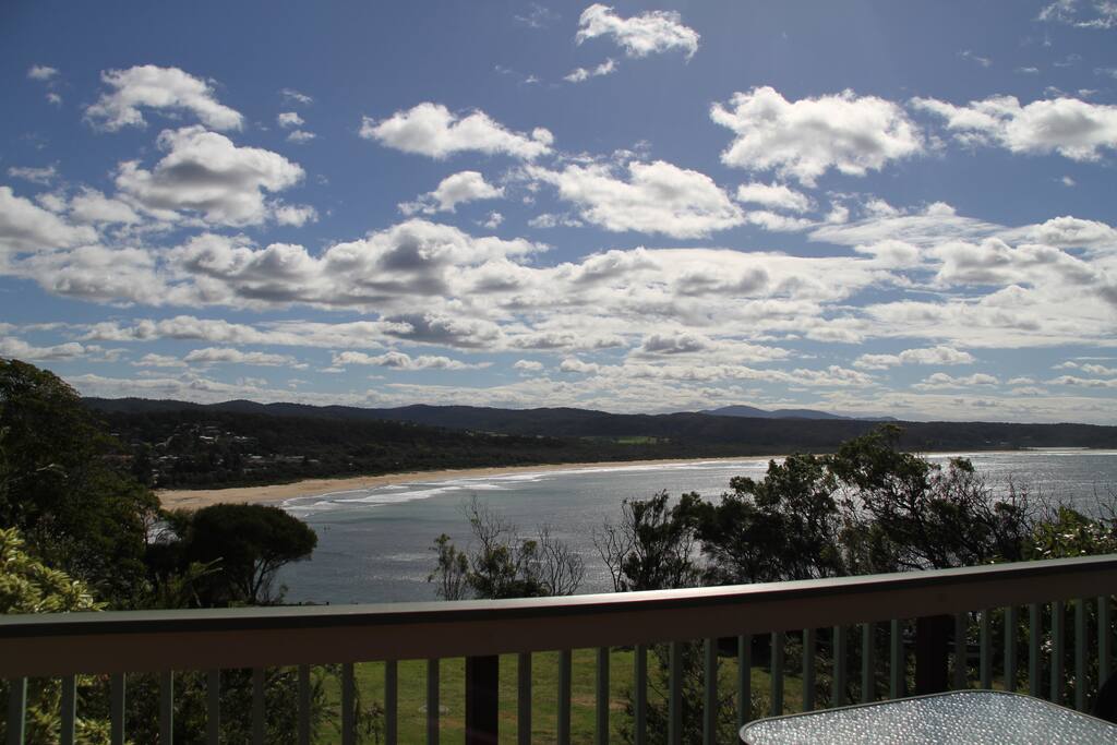 Outlook from deck