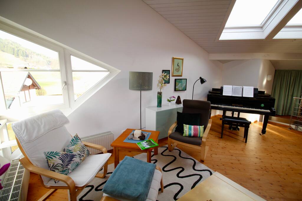 Grosszügiges Loft mit viel Tageslicht mit ruhiger Atmosphäre