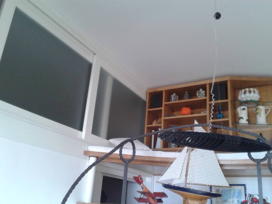 salotto con scala x soppalco