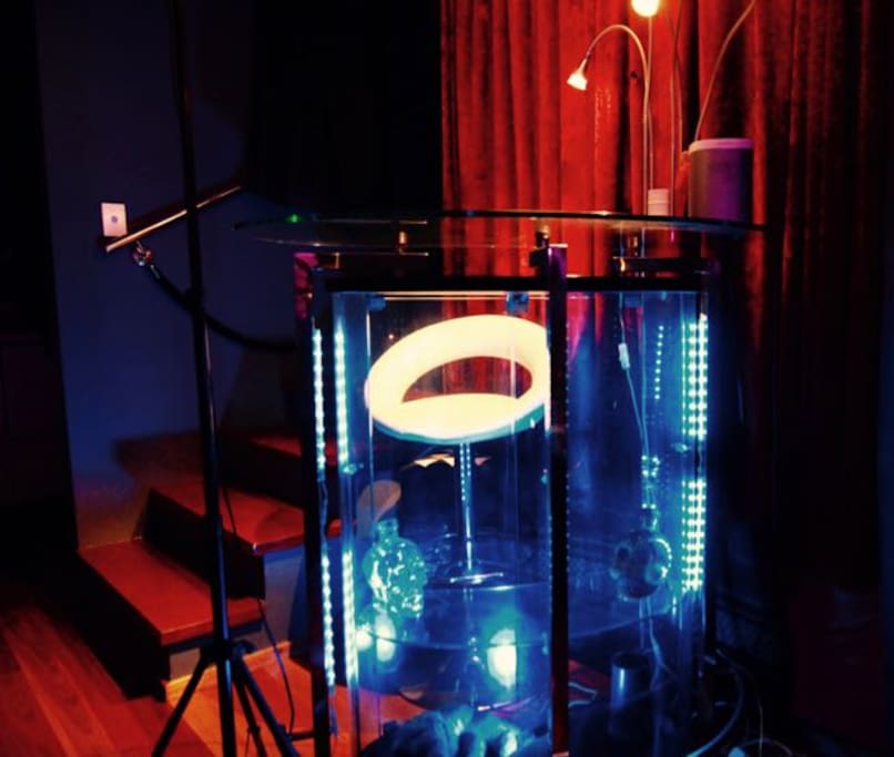 Bar next level up common area
