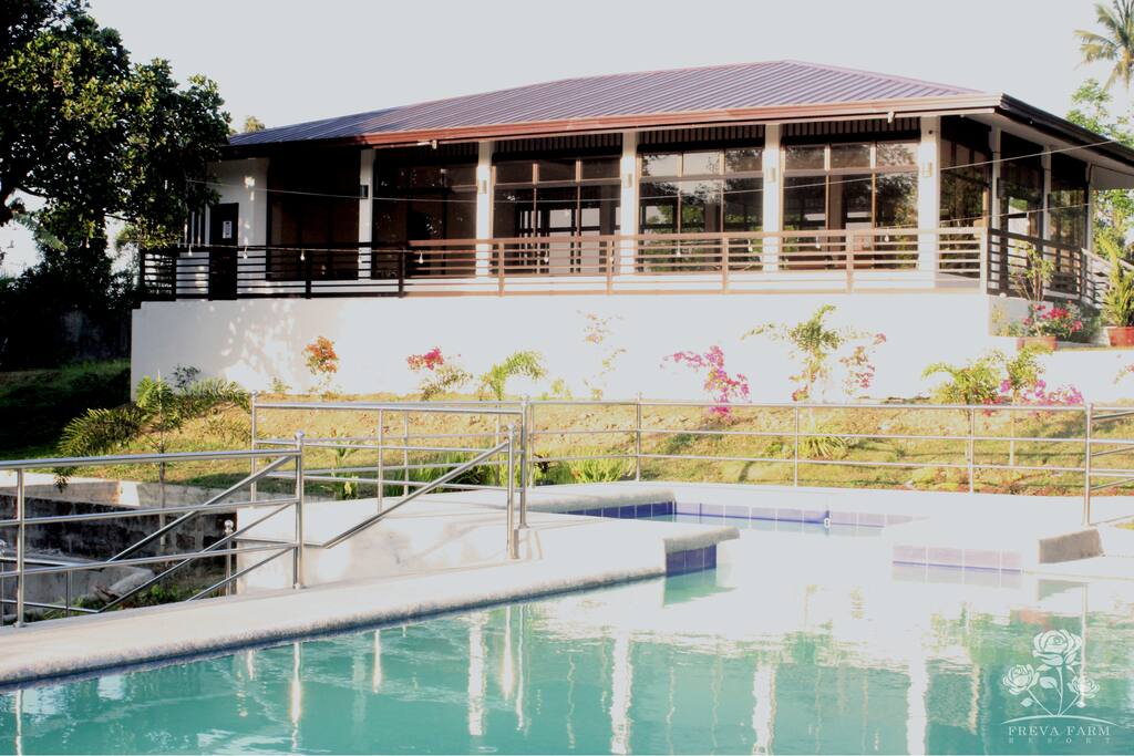 Pool along Pavilion