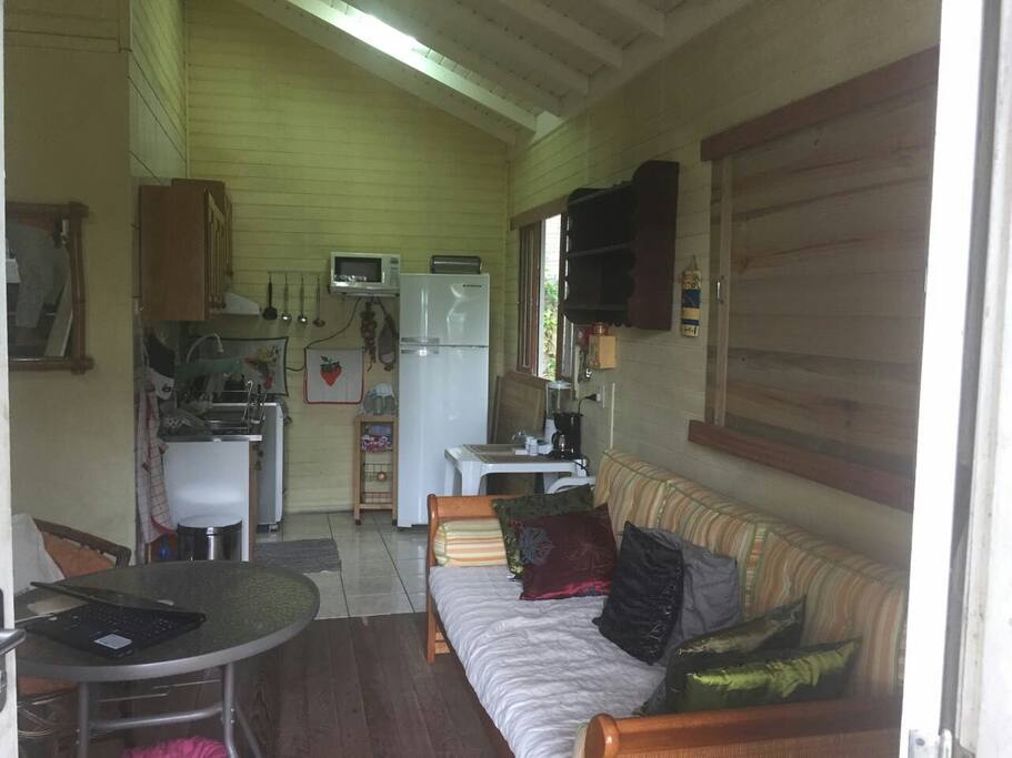 Sala e cozinha