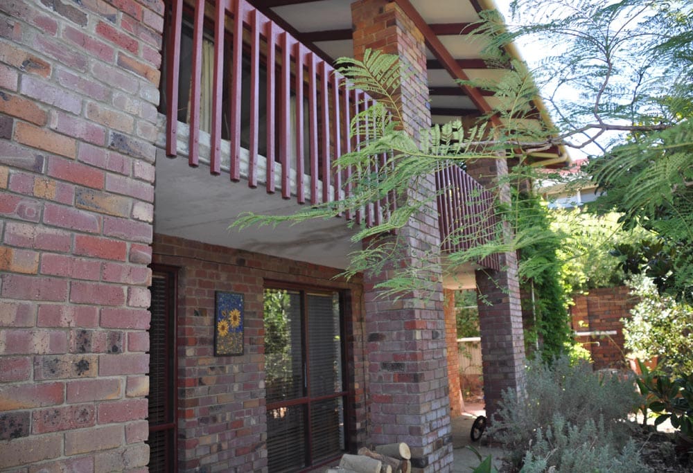 Front of the house