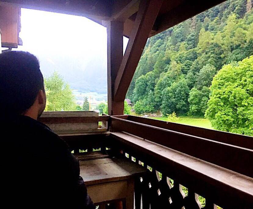 View from balcony