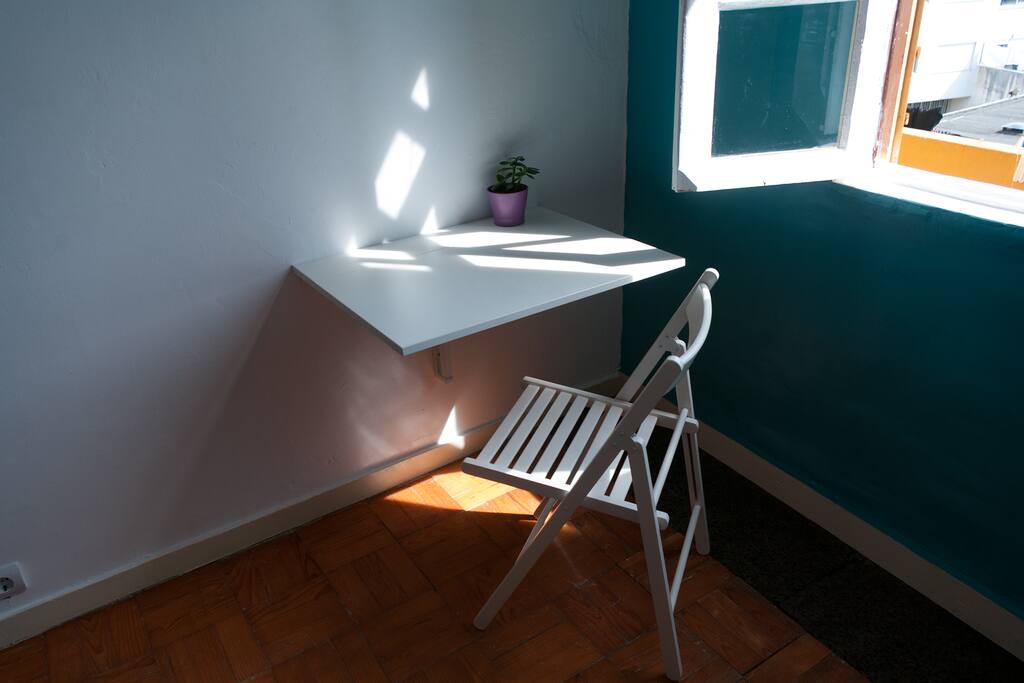 Chair and desk