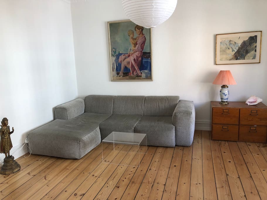 The living room