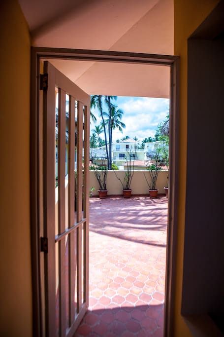 Entrance to the apartment